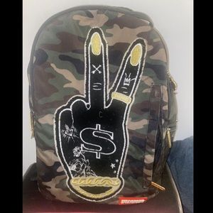 Sprayground Camo Backpack